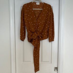 Sezane - Anya Top (Silk)